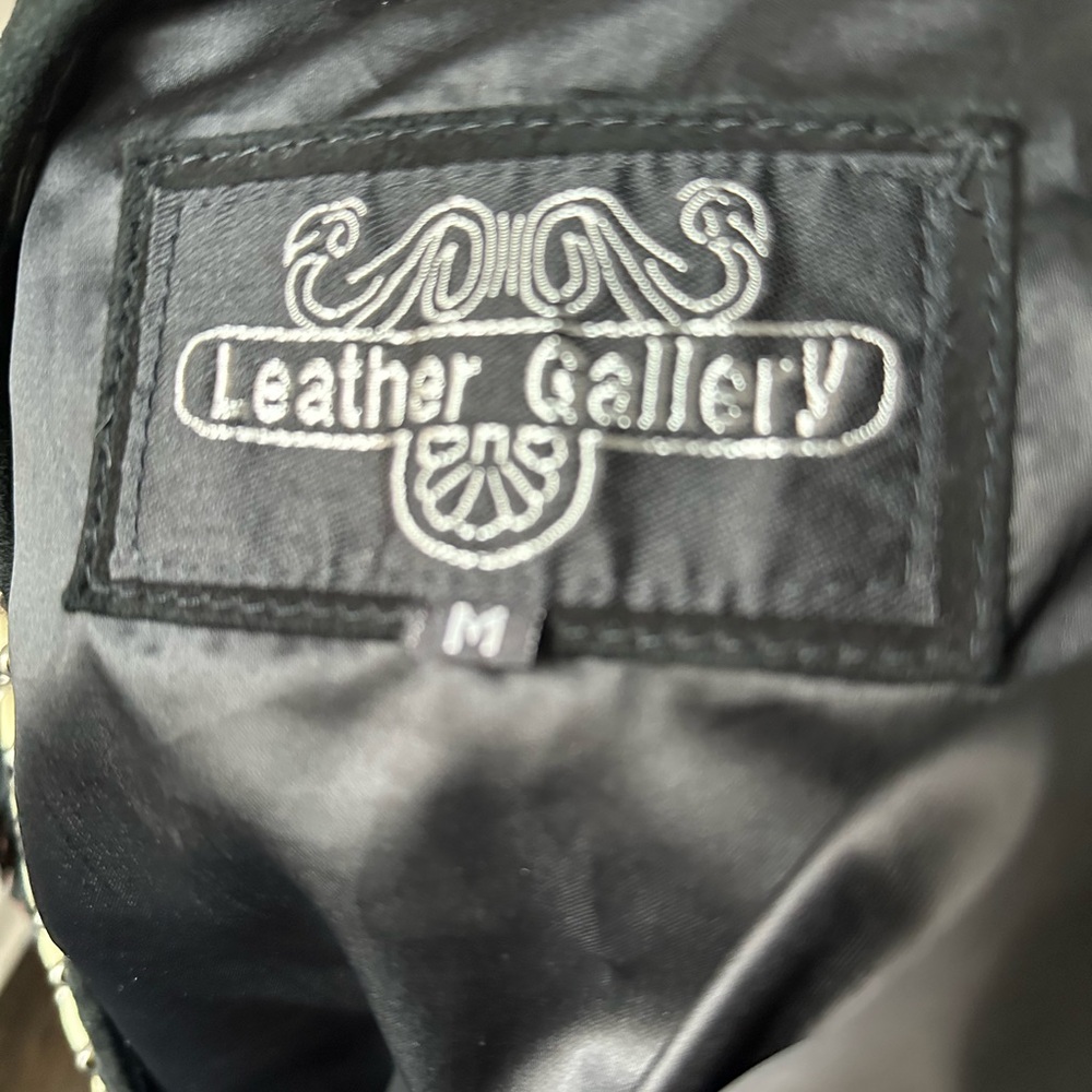 Leather Gallery Fringe Western Jacket Size Medium - Picture 5 of 7